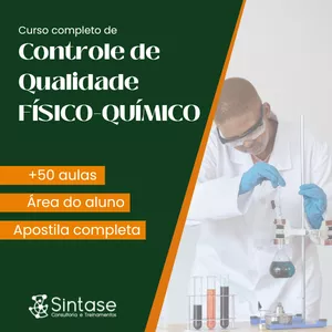 Imagem de capa para o Curso online Controle de Qualidade Físico-químico