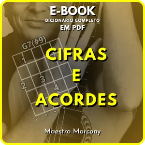 Imagem do curso e-Book - Cifras e Acordes Dicionário Completo - PDF 
