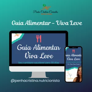 Imagem de capa para o Ebook Guia Alimentar - Viva Leve