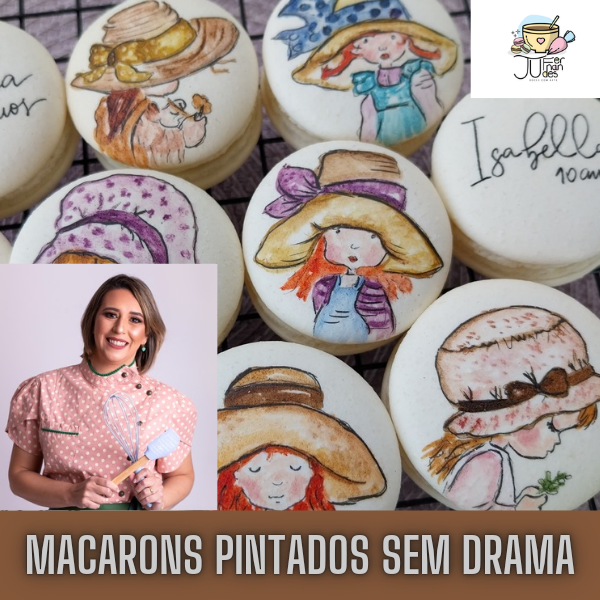 Imagem do curso Macarons Pintados Sem Drama
