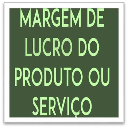 Planilha Planilha de formação de preço de venda de produto ou serviço