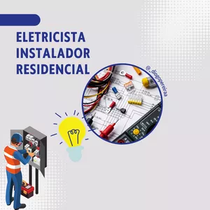 Imagem de capa para o Ebook Eletricista Instalador Residencial