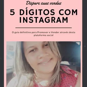 Imagem de capa para o Ebook 5 Dígitos Com o Instagram