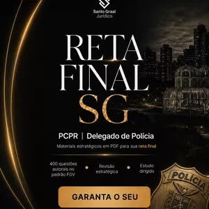Imagem do curso Reta Final SG — PCPR | Delegado de Polícia