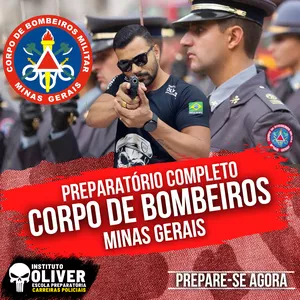 Imagem do curso 👩🏻‍🚒Preparatório Completo BOMBEIRO MILITAR de Minas Gerais - CBM MG - Instituto Óliver 