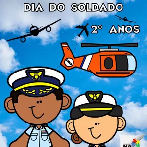 Imagem de capa para o Curso online Soldados Brasileiros - Dia do Soldado - 2º anos
