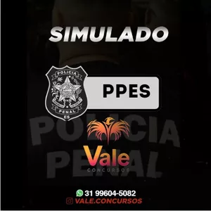 Imagem de capa para o Curso online Pacote de Simulados Polícia Penal ES - PPES