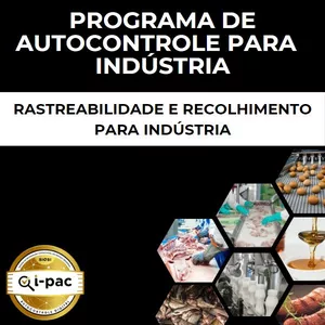 Imagem de capa para o Ebook Programa de Autocontrole (PAC) de Rastreabilidade e Recolhimento para indústria