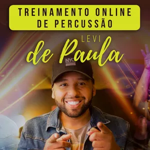 Imagem de capa para o Curso online Curso Online de Percussão - Levi de Paula