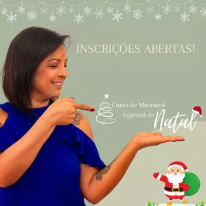Imagem do curso Arte do Macramê - Especial de Natal
