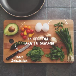 Imagen de portada para Ebook "15 recetas saludables para tu semana"