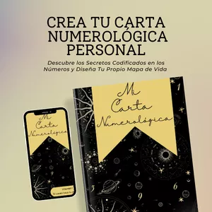 Imagen de portada para Ebook Mi Carta Numerológica Vol 1 "El Camino hacia tu Propósito"