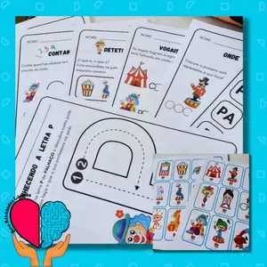 Imagem de capa para o Ebook Recurso “Baralho Temático – Dia do Circo”