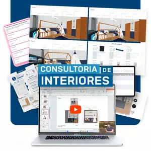 Imagem de capa para o Curso online Consultoria de Interiores