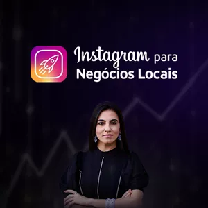 Imagem de capa para o Curso online Instagram para Negócios Locais