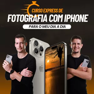 Imagem de capa para o Curso online ⚡ Curso Express de Fotografia para iPhone