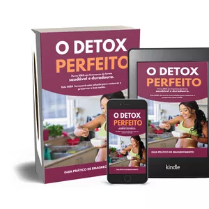 Imagem de capa para o Ebook  O DETOX PERFEITO