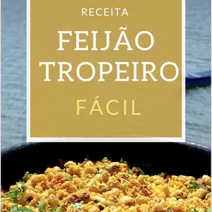 Imagem de capa para o Ebook FEIJÃO TROPEIRO FÁCIL