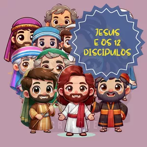 Imagem de capa para o Curso online KIT DIGITAL JESUS E OS 12 DISCÍPULOS 