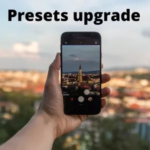 Imagem de capa para o Curso online Presets Upgrade 