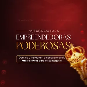 Imagem do curso Guia: Instagram para empreendedoras poderosas! 