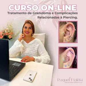 Imagem de capa para o Curso online Tratamento para granuloma no piercing e complicações
