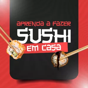 Imagem de capa para o Curso online MESTRE DO SUSHI EM CASA