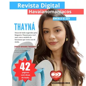 Imagem de capa para o Ebook Look com Havaianas - Edição 01_2024