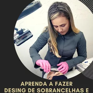 Imagem de capa para o Curso online Aprenda a fazer design de sobrancelha e fature de 2mil a 5mil reais em casa.