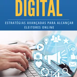 Imagem de capa para o Ebook MARKETING POLITICO DIGITAL