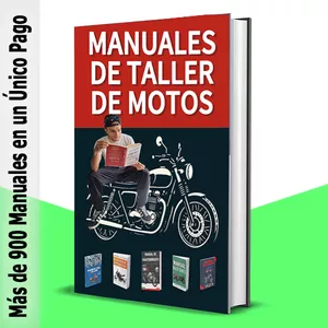 Imagen de portada para Ebook Más de 900 Manuales de Taller de Motos