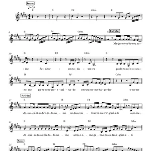 Imagem de capa para o Ebook O Nome de Jesus - Sarah Fernandes - Cifra - melodia e Letra