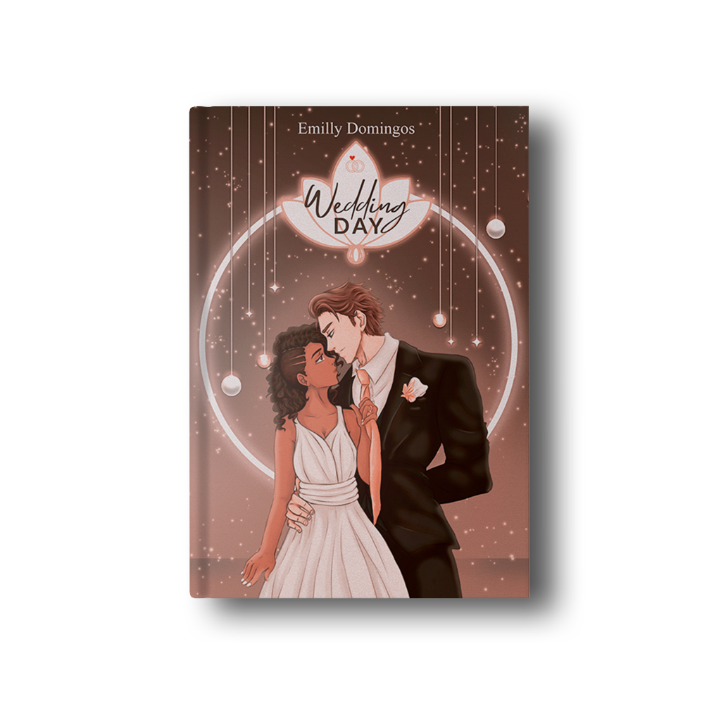 Emilly Domingos, autora da obra literária “Wedding Day” via chat no Telegram.