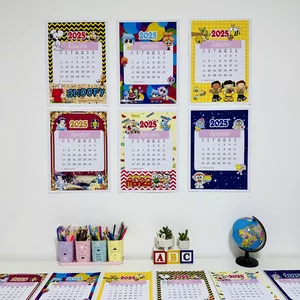 Imagem de capa para o Ebook Calendários Temáticos 2025