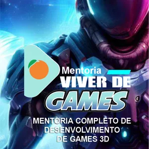 Imagem de Mentoria Viver de Games criado por Orange Scholl Digital na hotmart