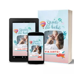 Imagem de capa para o Ebook Guia do Bebê Viajante