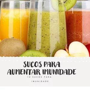 Imagem de capa para o Ebook SUCOS PARA AUMENTAR IMUNIDADE