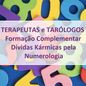 Imagem de capa para o Curso online Formação Complementar para Terapeutas e Tarólogos: Dívidas Kármicas pela Numerologia