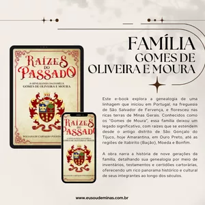 Imagem de capa para o Ebook Genealogia Família Gomes de Oliveira e Moura