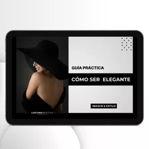 Imagen de portada para Ebook Guía práctica, cómo ser elegante