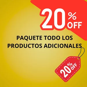 Imagen de portada para Ebook PAQUETE TODO LOS PRODUCTOS ADICIONALES