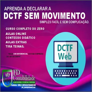 Imagem principal do produto DCTF WEB SEM MOVIMENTO.