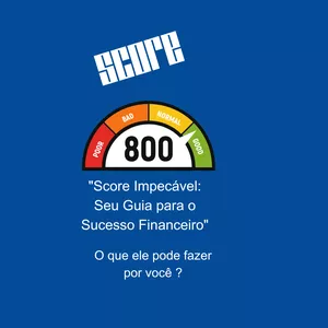 Imagem de capa para o Ebook Como ter o Score Impecável: Seu Guia para o Sucesso Financeiro
