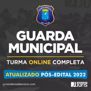 Imagem de capa para o Curso online Guarda Municipal de São Luís - Curso Completo (pós-edital)