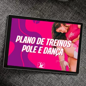 Imagem de capa para o Ebook PLANO DE TREINOS DE POLE E DANÇA