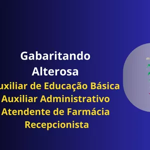 Gabaritando  Alterosa - Nível Médio por Vencendo Concursos