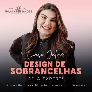 Imagem do curso Curso Expert Designer de sobrancelhas ON LINE