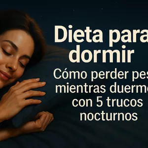 Imagen de portada para Ebook Dieta Para Dormir: Como Perder Peso Mientras Duermes con 5 Trucos Nocturnos.