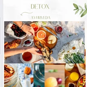 Imagem de capa para o Ebook Detox Ayurveda 7 dias