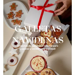 Imagen de portada para Ebook Ebook Galletas Navideñas: 12 recetas para preparar y vender esta Navidad